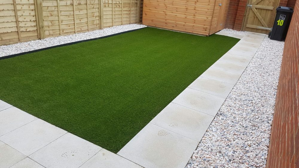 artificial grass for new builds