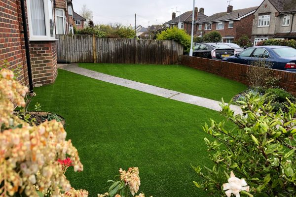 artificial grass in Worthing