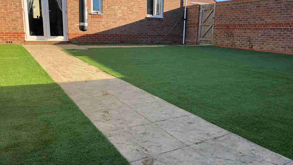 Improving New Build Gardens | Sussex Artificial Grass Company