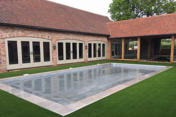 Swimming Pool Surround | Sussex Artificial Grass Company